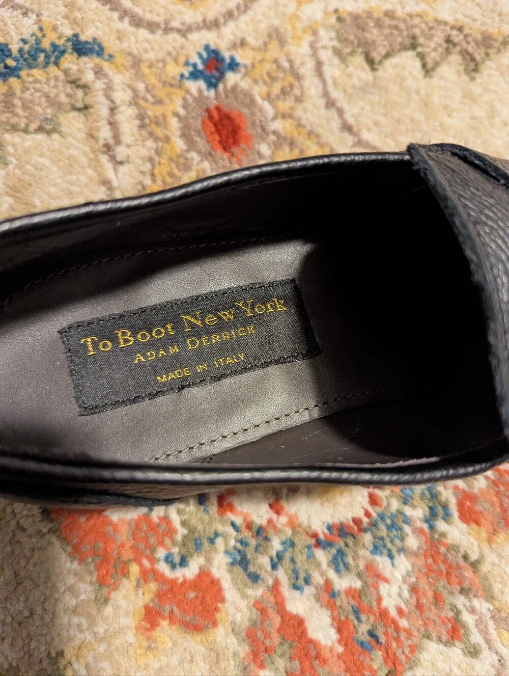 To Boot New York Deville Leather Penny Loafer